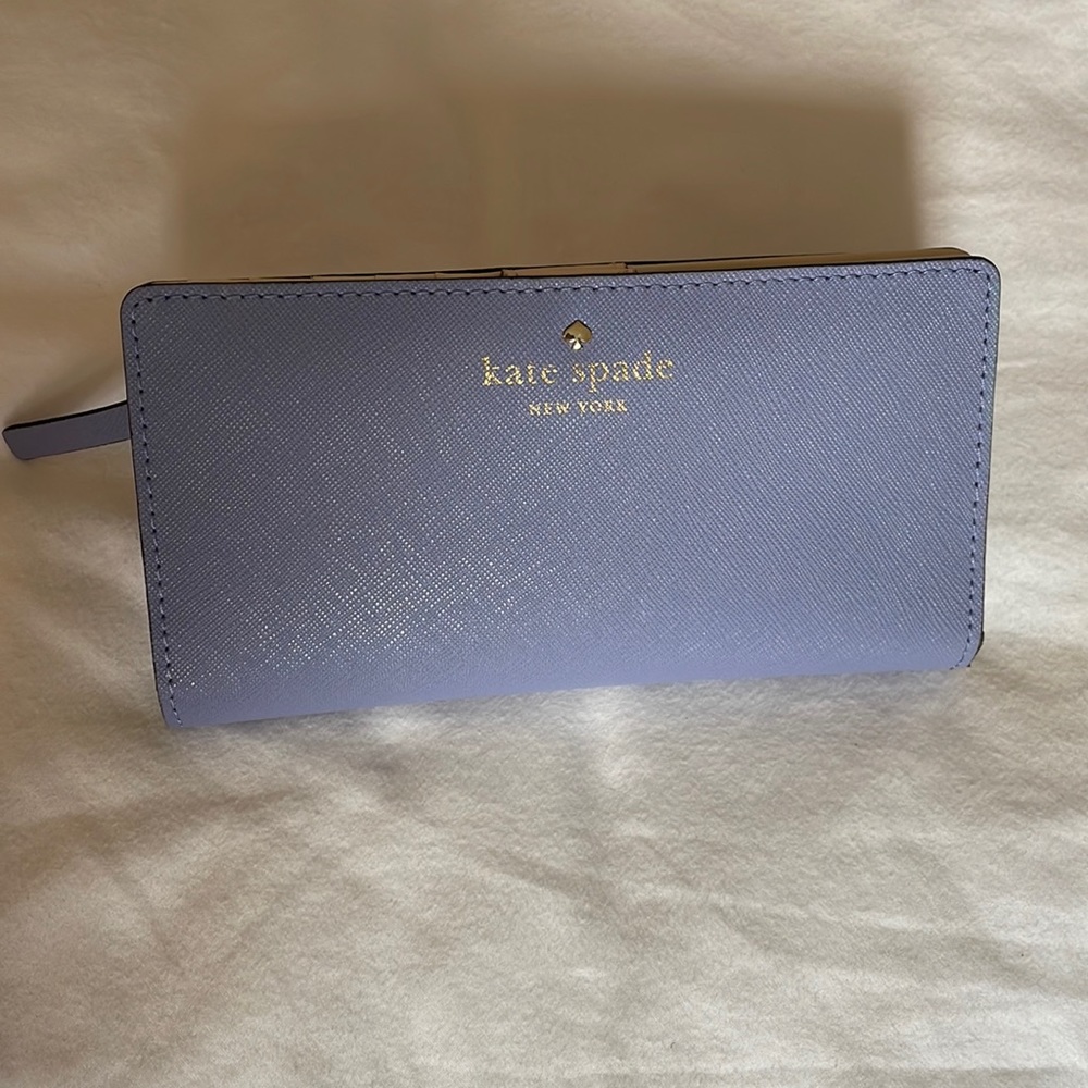 Purple Kate Spade wallet